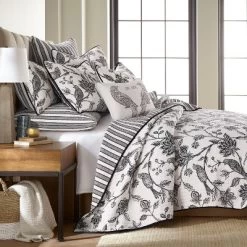 Tanzie Black Quilt Set - Black & White - Levtex Home -Safavieh Store GUEST 970d5aec 5914 491f 833d 0412d6c1772f