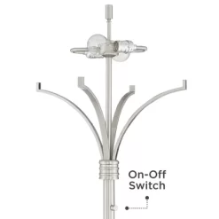 Possini Euro Design Modern Floor Lamp 64" Tall Brushed Nickel Silver Organza White Linen Drum Shade For Living Room Bedroom Office 12 Possini Euro Design Modern Floor Lamp 64" Tall Brushed Nickel Silver Organza White Linen Drum Shade For Living Room Bedroom Office -Safavieh Store GUEST 9743b9a1 5f49 4b60 a129 9c356e6888e3