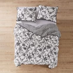 Tanzie Black Quilt Set - Black & White - Levtex Home -Safavieh Store GUEST 9aff898b b94a 43e5 b951 59f4e40828f4