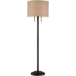 Possini Euro Design Garth Modern Floor Lamp Standing 63 1/2" Tall Oil Rubbed Bronze Burlap Fabric Drum Shade For Living Room Bedroom Office House Home 13 Possini Euro Design Garth Modern Floor Lamp Standing 63 1/2" Tall Oil Rubbed Bronze Burlap Fabric Drum Shade For Living Room Bedroom Office House Home -Safavieh Store GUEST 9c619651 dfc1 48c4 b620 68e69c4a28de