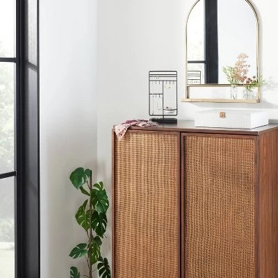 Fabric Divided Jewelry Box Cream - Hearth & Hand™ With Magnolia 3 Fabric Divided Jewelry Box Cream - Hearth & Hand™ With Magnolia