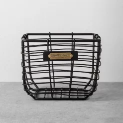 Wire Storage Basket Black - Hearth & Hand With Magnolia -Safavieh Store GUEST 9efe2300 6485 4139 a4f9 0d72fff69623