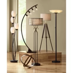 Possini Euro Design Meridian Light Blaster Modern Torchiere Floor Lamp 72" Tall Oil Rubbed Bronze LED Frosted Glass Shade For Living Room Bedroom Home 12 Possini Euro Design Meridian Light Blaster Modern Torchiere Floor Lamp 72" Tall Oil Rubbed Bronze LED Frosted Glass Shade For Living Room Bedroom Home -Safavieh Store GUEST 9f10bba5 9a6c 4273 bb48 1d4a45d8cd14