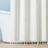 Clip Stitch Knotted Fringe Woven Shower Curtain Sour Cream - Hearth & Hand™ With Magnolia -Safavieh Store GUEST a21bef8f dc0f 4ce9 b31a 232355959298