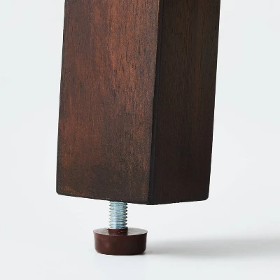 Wood & Cane Transitional Record Player Media Cabinet Brown - Hearth & Hand™ With Magnolia 5 Wood & Cane Transitional Record Player Media Cabinet Brown - Hearth & Hand™ With Magnolia - Image 3