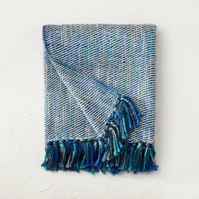 Space Dyed Woven Throw Blanket With Tassels - Opalhouse™ Designed With Jungalow™ 7 Space Dyed Woven Throw Blanket With Tassels - Opalhouse™ Designed With Jungalow™ - Image 5