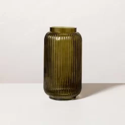 Ribbed Glass Jug Vase Dark Green - Hearth & Hand™ With Magnolia 10 Ribbed Glass Jug Vase Dark Green - Hearth & Hand™ With Magnolia -Safavieh Store GUEST ab2d0c8c 897e 425f 8c87 38834a481ab7