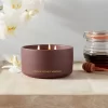 15oz Ceramic Jar 3-Wick Black Honey Vanilla Candle Plum Purple - Threshold™ -Safavieh Store GUEST ae166a6b 4c89 463e add6 2e3f07b899f7