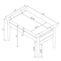 Upholstered Natural Wood Ottoman - Hearth & Hand™ With Magnolia 12 Upholstered Natural Wood Ottoman - Hearth & Hand™ With Magnolia -Safavieh Store GUEST afcfd56b 81e5 4152 9ced a68615650b1e