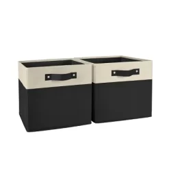 2pc Kids' 10.5" Two-Toned Folding Storage Bin Set - RiverRidge Home -Safavieh Store GUEST b0cd9c0c 2716 47bb 9142 06532c147172