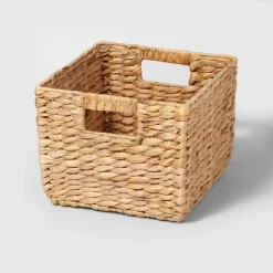 Woven Water Hyacinth Milk Crate - Brightroom™ -Safavieh Store GUEST b47e9f1f 9abc 4e53 8d65 1598e2c083d3