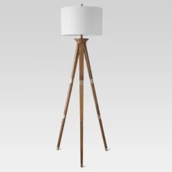 Oak Wood Tripod Floor Lamp Dark Brown - Threshold™ 22 Oak Wood Tripod Floor Lamp Dark Brown - Threshold™ -Safavieh Store GUEST b5ab96e0 432f 4e8b 8afb fa38a8c1b3fe