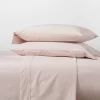 300 Thread Count Organic Cotton Solid Sheet Set - Threshold 1 300 Thread Count Organic Cotton Solid Sheet Set - Threshold -Safavieh Store GUEST ba8879aa 7511 4fd1 9bca 2772b2b6e3c1