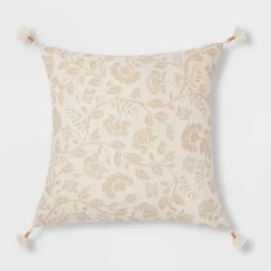 Jacobean Square Throw Pillow - Threshold™ 11 Jacobean Square Throw Pillow - Threshold™ -Safavieh Store GUEST bcd4d061 ca23 4438 9d57 0632e6f84eb6