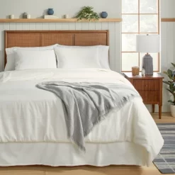 Fine Stripe Duvet & Sham Set Twilight Taupe/Sour Cream - Hearth & Hand™ With Magnolia 9 Fine Stripe Duvet & Sham Set Twilight Taupe/Sour Cream - Hearth & Hand™ With Magnolia -Safavieh Store GUEST c27ed094 d019 497e 86b4 0a670b3b9450