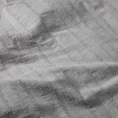 3pc Washed Loop Stripe Duvet Cover Bedding Set - Hearth & Hand™ With Magnolia 3 3pc Washed Loop Stripe Duvet Cover Bedding Set - Hearth & Hand™ With Magnolia