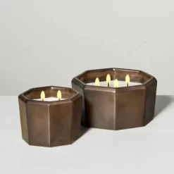 Octagonal Ceramic Salted Honey Fall Jar Candle Metallic Bronze - Hearth & Hand™ With Magnolia 9 Octagonal Ceramic Salted Honey Fall Jar Candle Metallic Bronze - Hearth & Hand™ With Magnolia -Safavieh Store GUEST c2d76d0f 821b 4b02 b2fe 1a79665ccca4