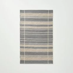 Wool Blend Variegated Stripe Area Rug Dark Gray - Hearth & Hand™ With Magnolia -Safavieh Store GUEST c629a83d a738 4bab bd2a 06965392a6e8