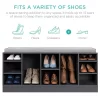 Best Choice Products 46in Shoe Storage Organization Rack Bench For Entryway, Bedroom W/ Padded Seat, 10 Cubbies - Gray -Safavieh Store GUEST c63383c4 a676 4068 aefc 0370fb622efb