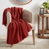 Solid Chenille Knit Throw Blanket - Threshold™