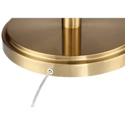 Possini Euro Design Modern Torchiere Floor Lamp Light Blaster LED 72.25" Tall Antique Brass And Matte Black Opal Glass For Living Room Bedroom -Safavieh Store GUEST d055e9a9 16a8 47c1 b43d 38fe4ee082c2