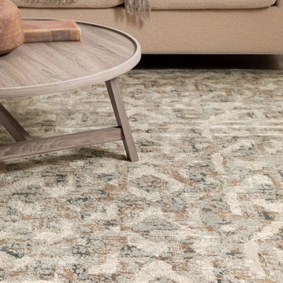 9'x12' Cashmere Geo Rug Gray - Threshold™ 8 9'x12' Cashmere Geo Rug Gray - Threshold™ - Image 6