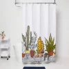 Plants Print Shower Curtain Green - Room Essentials™ -Safavieh Store GUEST d2340546 885c 4d42 8772 c584d6dd3204