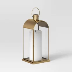 Metal Lantern Gold - Threshold™ 9 Metal Lantern Gold - Threshold™ -Safavieh Store GUEST d39e4f3c 2227 4dba 8088 07b284e320f7
