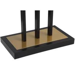 Possini Euro Design Acadia Modern Floor Lamp 71" Tall Black Warm Gold Metal 3 Light Frosted White Glass Globe Shade For Living Room Bedroom Office -Safavieh Store GUEST d78a86d9 1d03 451e 81cf 22c711287c0d