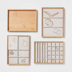 9" X 12" Stackable Bamboo Accessory Tray - Brightroom™ 12 9" X 12" Stackable Bamboo Accessory Tray - Brightroom™ -Safavieh Store GUEST da2b8ef9 62c5 4c85 92cb 2443da6dbc8b