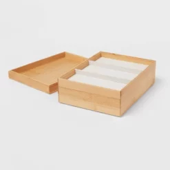 9" X 12" Stackable Bamboo Accessory Tray - Brightroom™ 13 9" X 12" Stackable Bamboo Accessory Tray - Brightroom™ -Safavieh Store GUEST dbfe0d6f 1c5b 4ccd a8a9 a879eda1c6a5