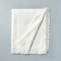 Textured Grid Lines Dobby Throw Blanket - Hearth & Hand™ With Magnolia -Safavieh Store GUEST dc6367ea 5953 4823 88ce 2577a07c0fbc