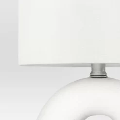 Abstract Ceramic Mini Table Lamp White - Threshold™ 8 Abstract Ceramic Mini Table Lamp White - Threshold™ -Safavieh Store GUEST e060b615 0e7d 45e5 a0cf f6597ddf73ee