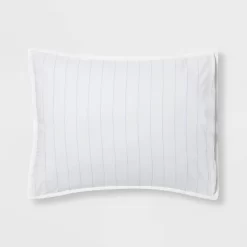 Reversible Cotton Stripe Quilt Sham - Threshold™ 7 Reversible Cotton Stripe Quilt Sham - Threshold™ -Safavieh Store GUEST e4cf0cec a450 4cc1 91b4 45e3f6a809e4