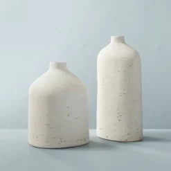 Distressed Ceramic Vase Natural White - Hearth & Hand™ With Magnolia 8 Distressed Ceramic Vase Natural White - Hearth & Hand™ With Magnolia -Safavieh Store GUEST e93702e0 264d 428a 9b6f 301f1432a6c1