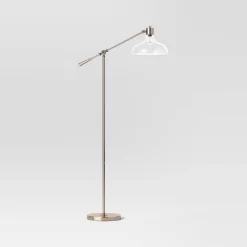 Crosby Bell Floor Lamp Brass With Glass Shade - Threshold™ -Safavieh Store GUEST eb367416 a3d2 4943 97b2 f49933c229bb
