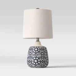 Assembled Ceramic Table Lamp Blue - Threshold™ 11 Assembled Ceramic Table Lamp Blue - Threshold™ -Safavieh Store GUEST eebdc7b4 b4c2 498c 8aa2 5c9883583dfe
