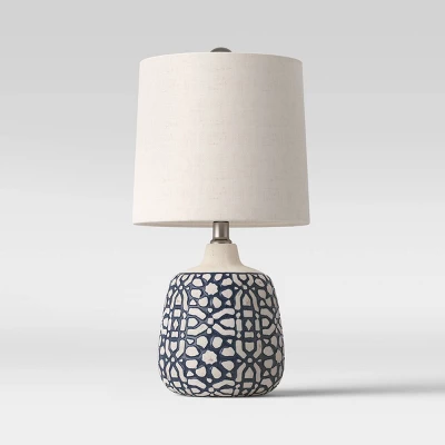 Assembled Ceramic Table Lamp Blue - Threshold™ 7 Assembled Ceramic Table Lamp Blue - Threshold™ - Image 5