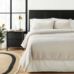 Slub Center Stripe Comforter Set - Hearth & Hand™ With Magnolia -Safavieh Store GUEST f2667ca1 8c6b 4952 ac47 8de55103570d