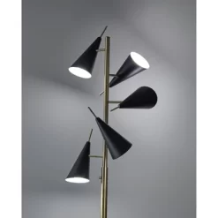 71.5" Owen Tree Lamp Black - Adesso 22 71.5" Owen Tree Lamp Black - Adesso -Safavieh Store GUEST f37054b5 f358 45c6 94b5 b291713684b7
