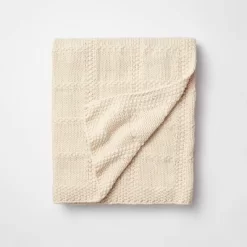 Grid Knit Throw Blanket - Threshold™ Designed With Studio McGee 14 Grid Knit Throw Blanket - Threshold™ Designed With Studio McGee -Safavieh Store GUEST f49e1612 4350 4f2e a1df c4d091023d34
