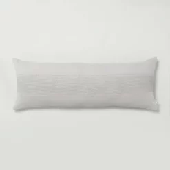 16"x42" Slub Center Stripe Oversized Lumbar Bed Pillow - Hearth & Hand™ With Magnolia 13 16"x42" Slub Center Stripe Oversized Lumbar Bed Pillow - Hearth & Hand™ With Magnolia -Safavieh Store GUEST f673eb2c 3be0 4877 abf9 662b5b5573ff