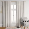 1pc Blackout Doral Window Curtain Panel Cream - Project 62™ -Safavieh Store GUEST fac8e28b f6d3 4ac3 84be 0240f228f8e2