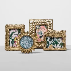 4" X 4" Cast Sunburst Frame Gold - Opalhouse™ -Safavieh Store GUEST fd37b239 5c24 4dd7 9ffd e03c865a7260